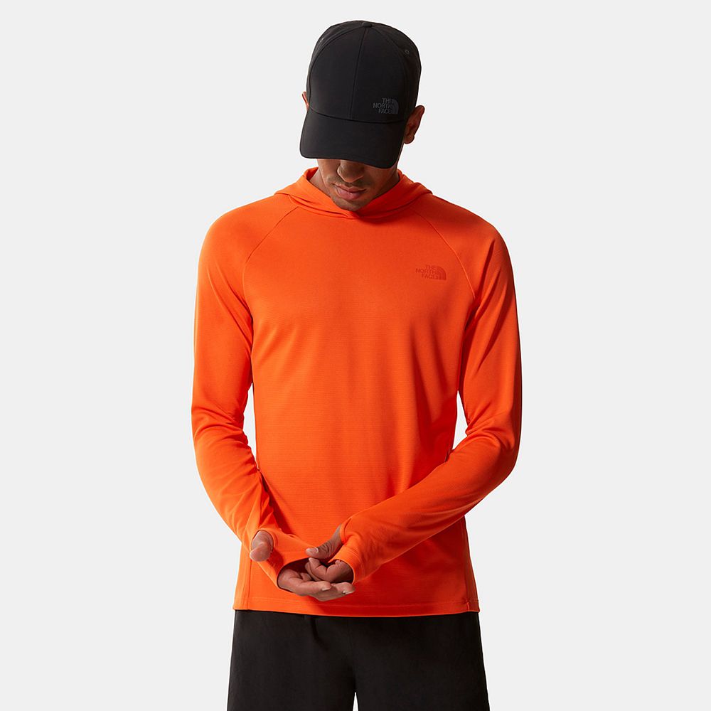 The North Face Hoodie Mens Australia - The North Face Wander Orange Running & Training (UMD-470831)